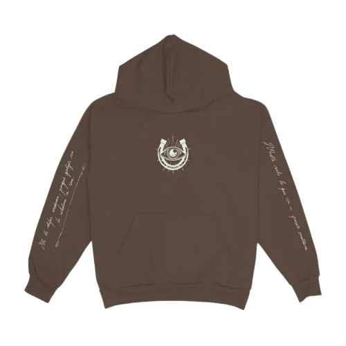 Bad Bunny Most Wanted Brown Hoodie