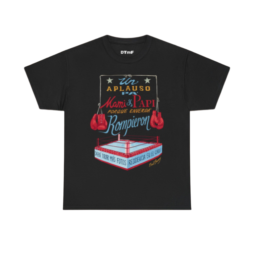 DTMF Merch – Black Boxing Tee