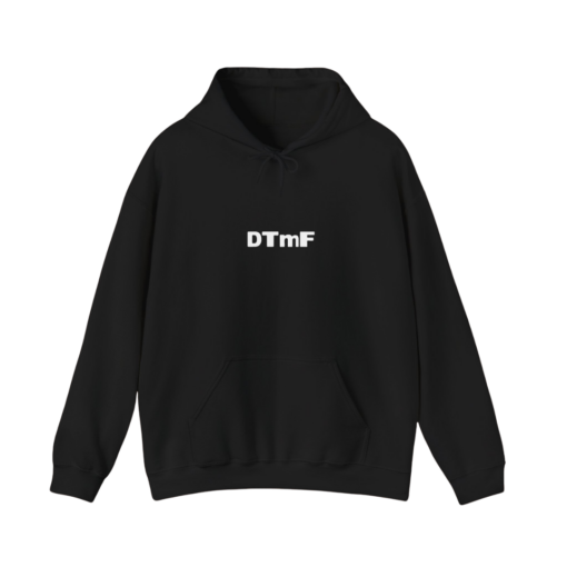 DTMF Merch – Black Concho Hoodie