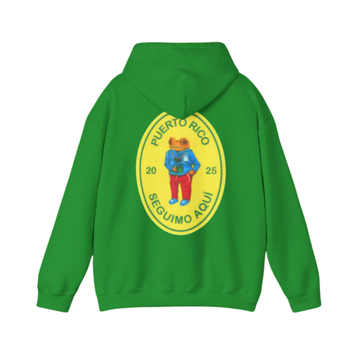 DTMF Merch – Green Concho Hoodie