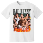 Concert Super Hot 2026 DTNK0107 Bad Bunny T-Shirts