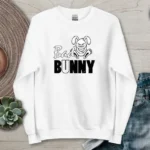 Bad Bunny Sweatshirt Psycho Cute Anime Rabbit