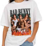 Concert Super Hot 2026 DTNK0107 Bad Bunny T-Shirts - Image 3